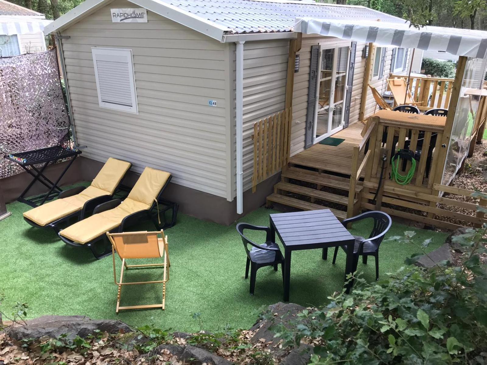 Mobil Home Tout Confort 3 Chambres Camping Les Pierres Couchees Saint-Brevin-les-Pins Exterior foto